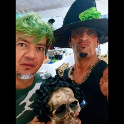 Luis 'mightyloops', Peyoti and some dehydrated guy