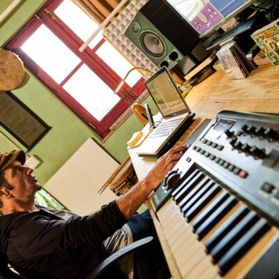 Man at Work - The 'Mountain Studio'